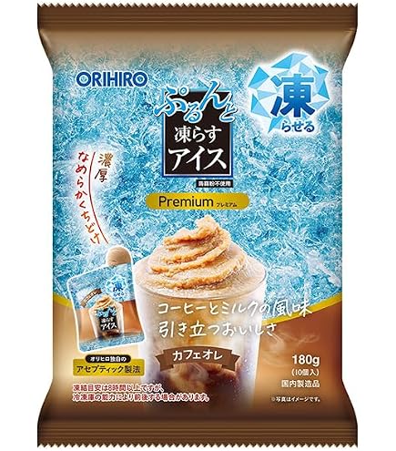 Amazon.co.jp: 凍らせるなめらかアイス ぷるんと 蒟蒻ゼリー